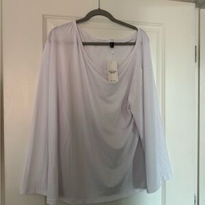 White Women's Off the Shoulder Top